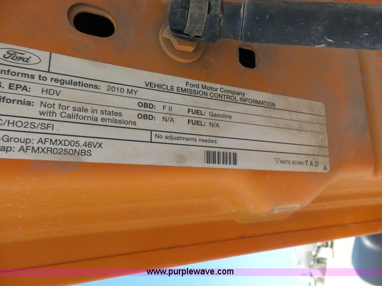 image for item J2787 2010 Ford F250 XL SuperCab pickup truck