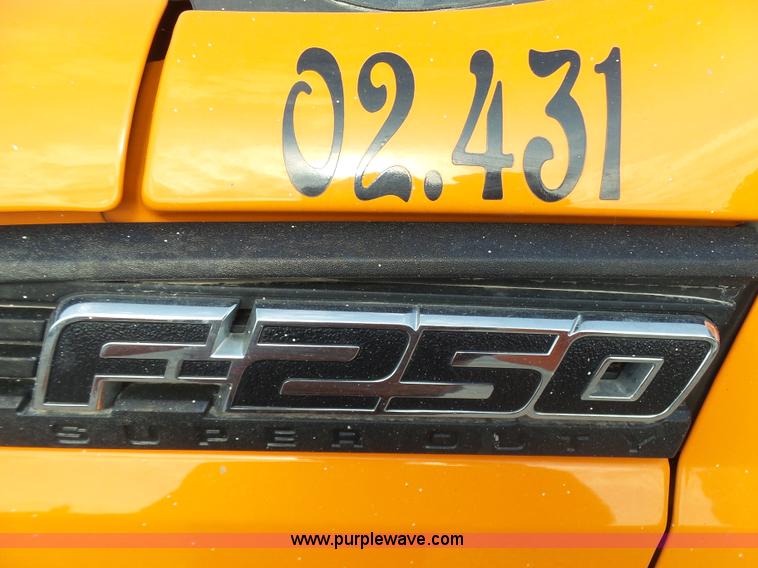 image for item J2791 2012 Ford F250 SuperCab pickup truck