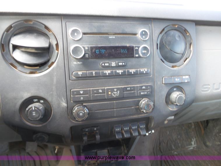 image for item J2791 2012 Ford F250 SuperCab pickup truck