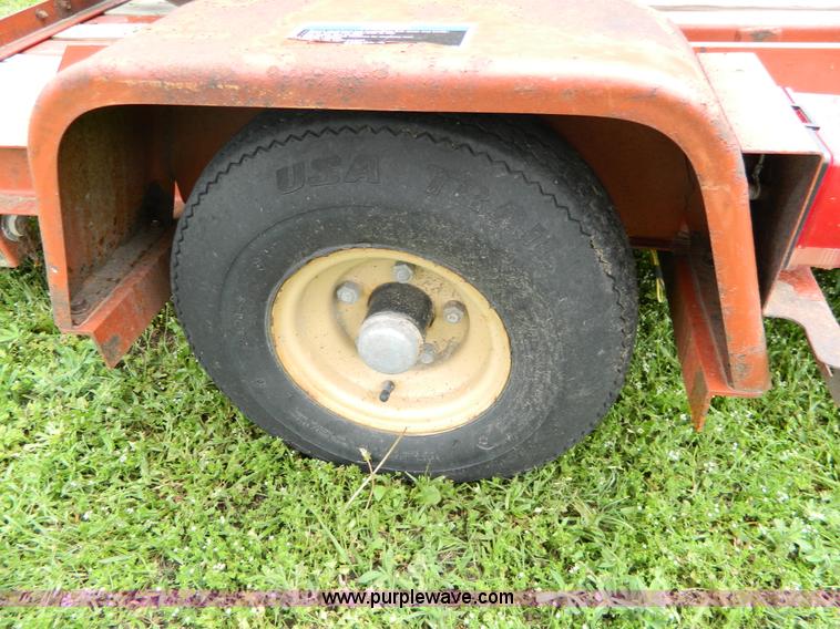 image for item J8907 2005 Ditch Witch 1330 trencher and trailer