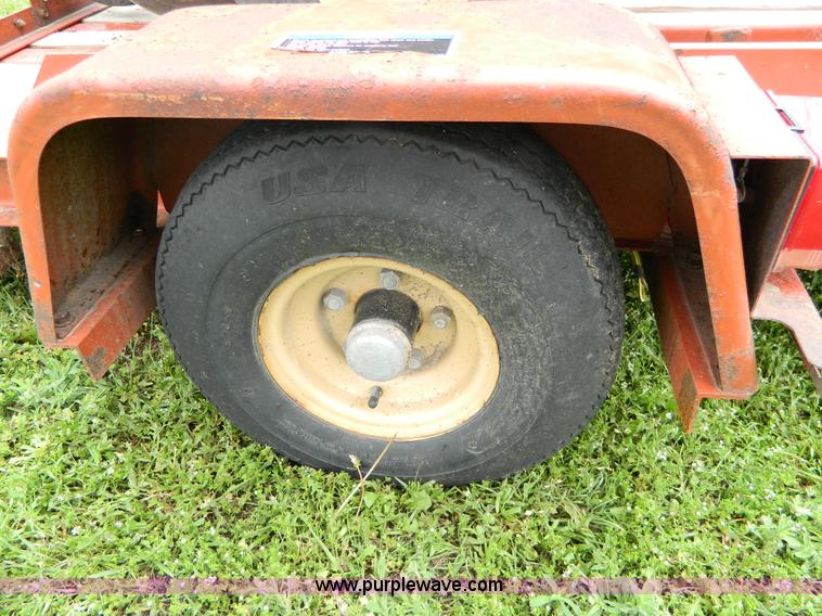 image for item J8907 2005 Ditch Witch 1330 trencher and trailer