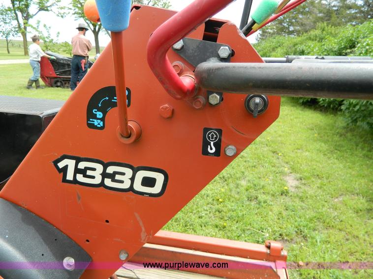 image for item J8907 2005 Ditch Witch 1330 trencher and trailer