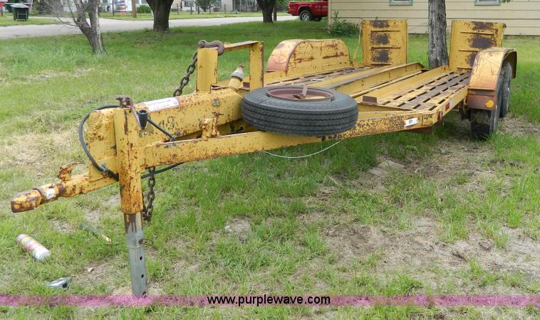 image for item J8913 1962 Haulette equipment trailer