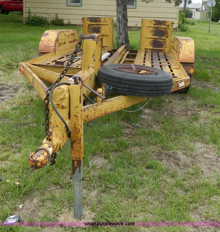 image for item J8913 1962 Haulette equipment trailer