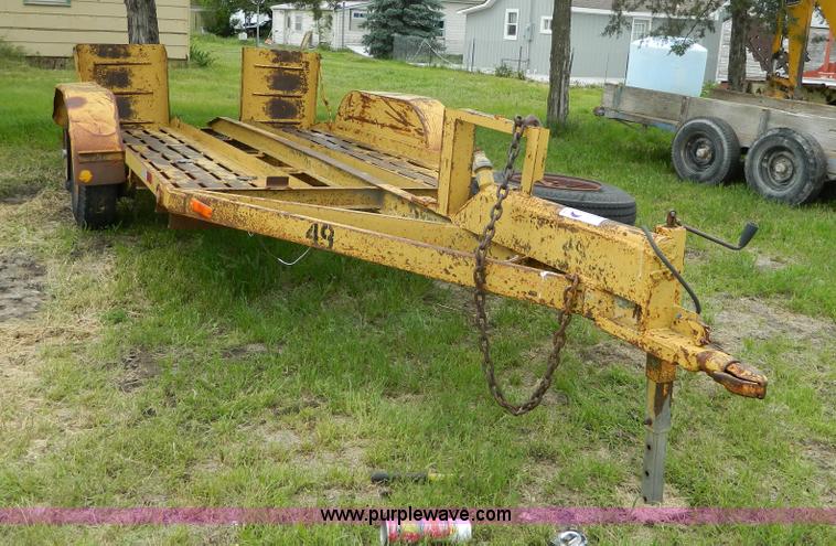 image for item J8913 1962 Haulette equipment trailer