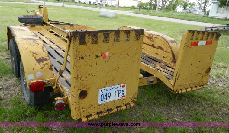 image for item J8913 1962 Haulette equipment trailer