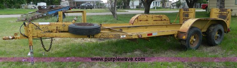 image for item J8913 1962 Haulette equipment trailer