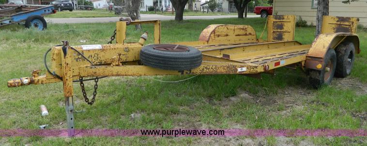 image for item J8913 1962 Haulette equipment trailer