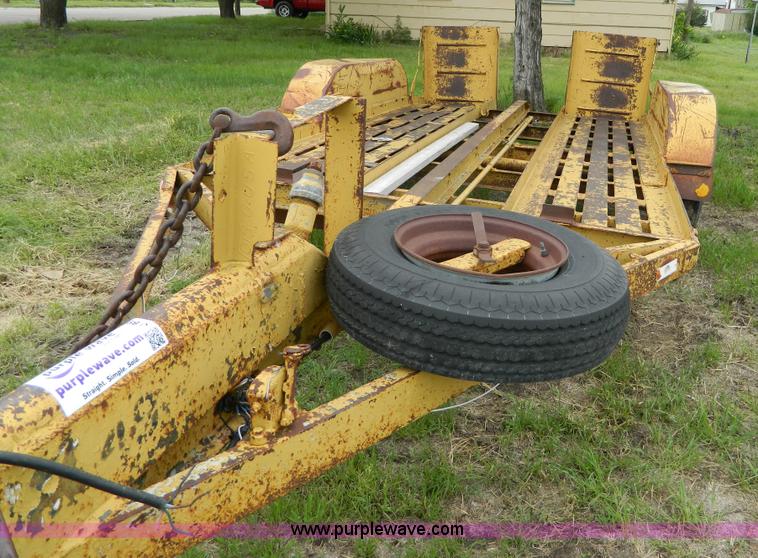 image for item J8913 1962 Haulette equipment trailer
