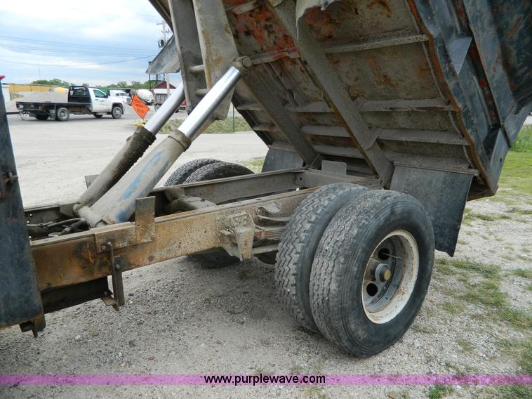 image for item J8918 1972 Chevrolet C50 dump truck