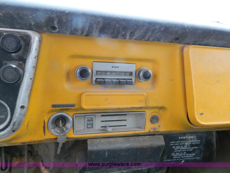 image for item J8918 1972 Chevrolet C50 dump truck