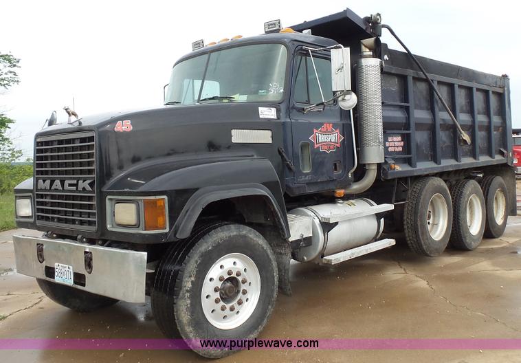 image for item K1429 2001 Mack CH613 Granite dump truck