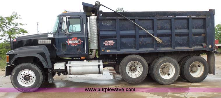 image for item K1429 2001 Mack CH613 Granite dump truck