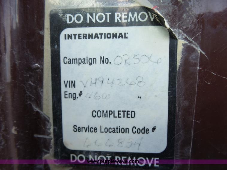 image for item K2209 2000 International F4900 dump truck