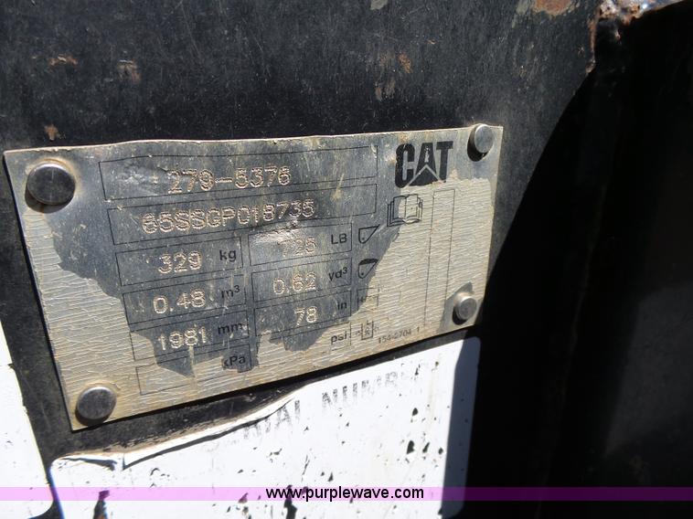 image for item K2213 2007 Caterpillar 277C skid steer