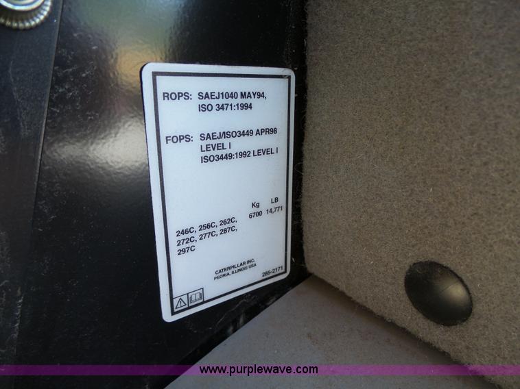 image for item K2213 2007 Caterpillar 277C skid steer