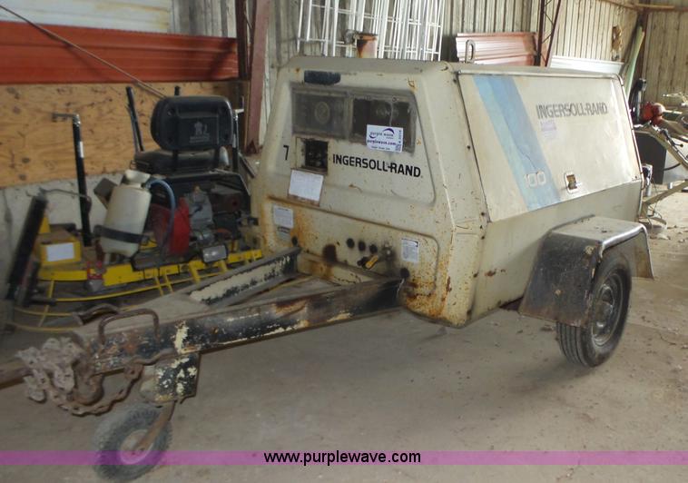 image for item K2216 1987 Ingersoll Rand air compressor