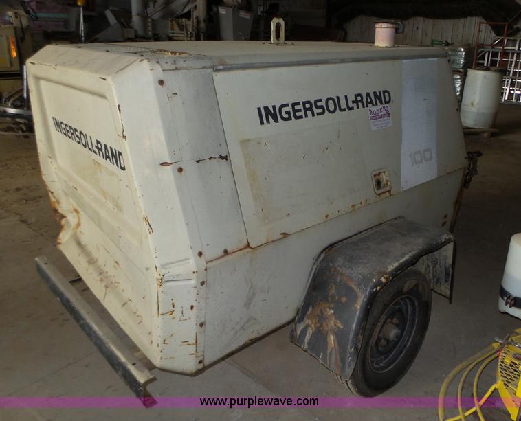 image for item K2216 1987 Ingersoll Rand air compressor