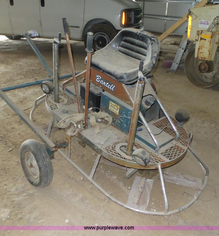 image for item K2217 Bartell TS78 power trowel