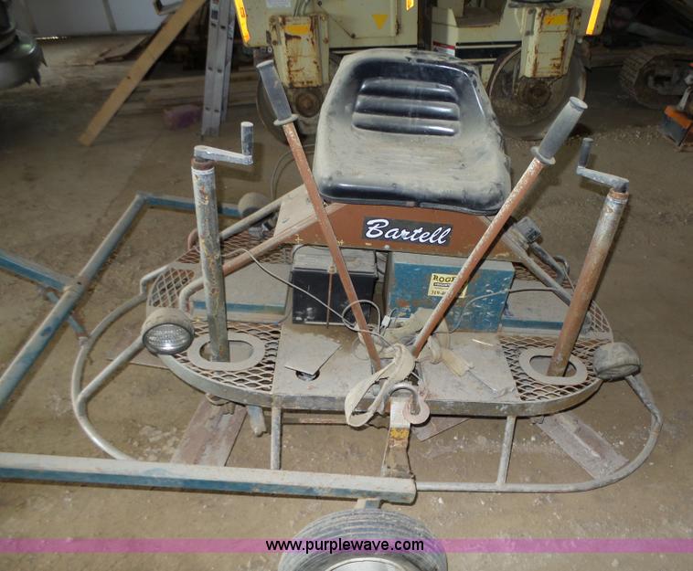 image for item K2217 Bartell TS78 power trowel