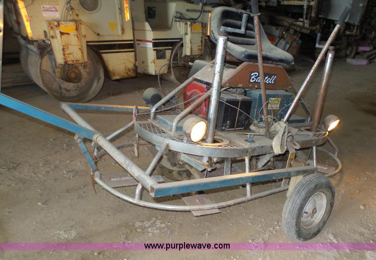 image for item K2217 Bartell TS78 power trowel