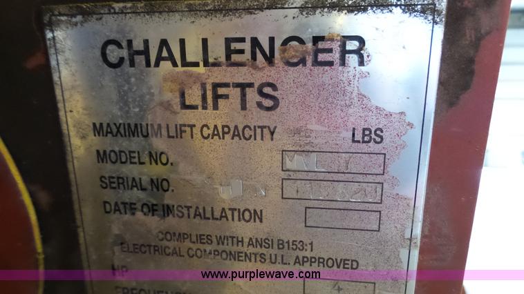 image for item K4051 Challenger MVL7 truck lift