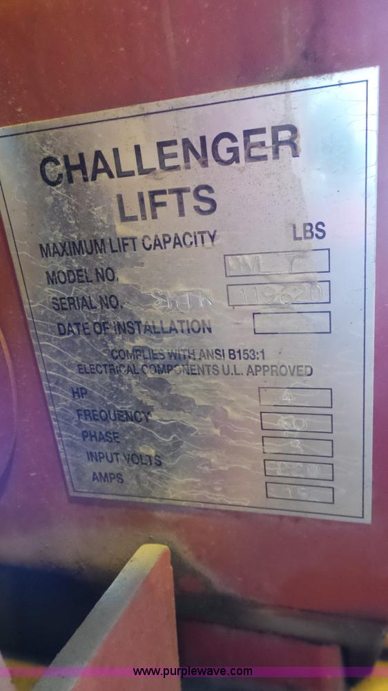 image for item K4051 Challenger MVL7 truck lift