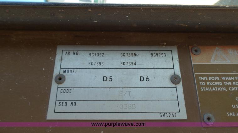 image for item K4103 1981 Caterpillar D5B dozer