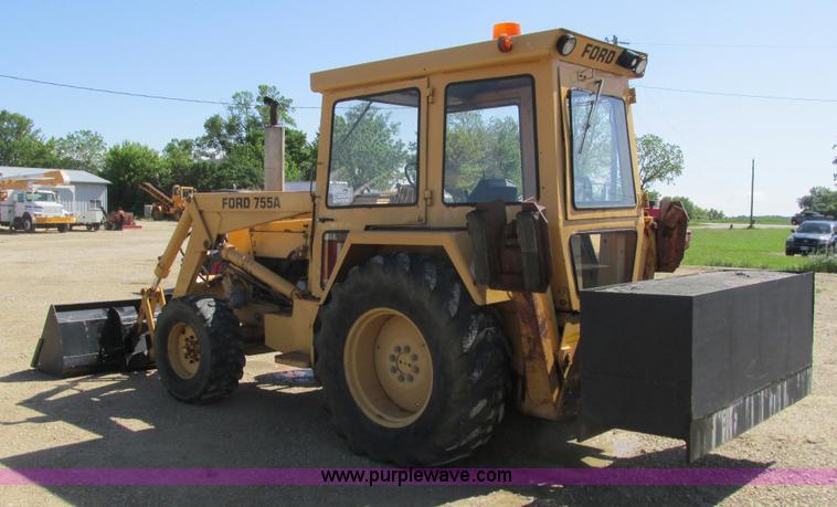 image for item K4708 Ford 755A backhoe tractor