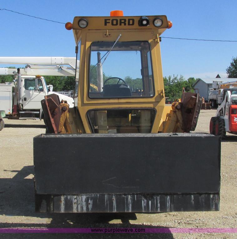 image for item K4708 Ford 755A backhoe tractor