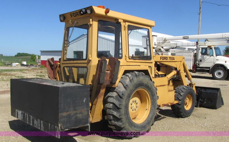 image for item K4708 Ford 755A backhoe tractor