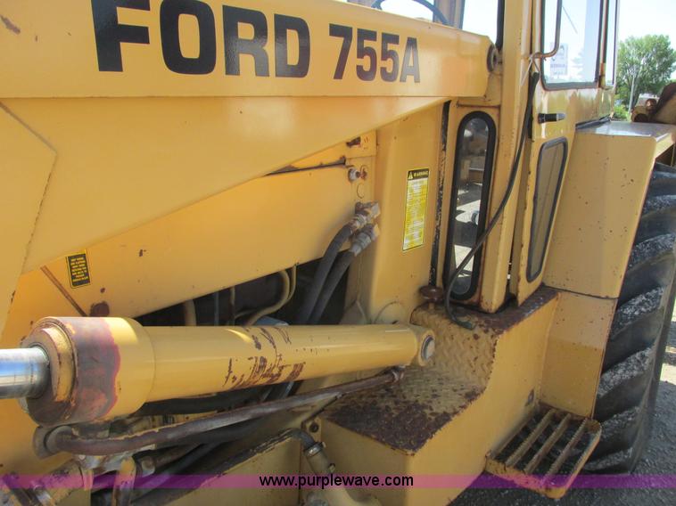 image for item K4708 Ford 755A backhoe tractor