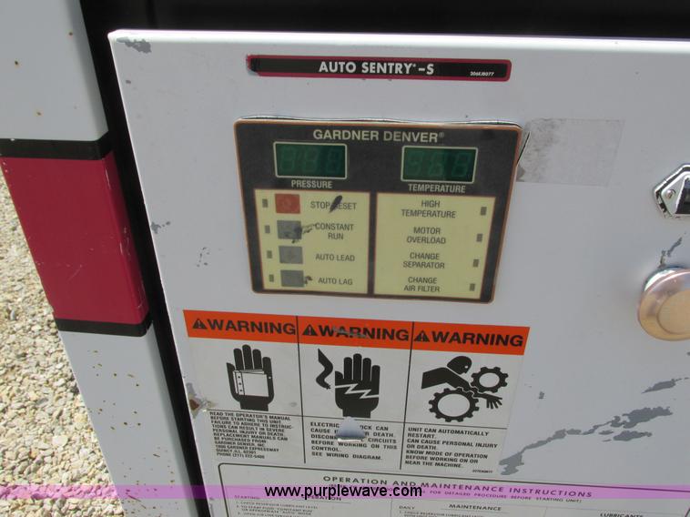 image for item K4727 Gardner Denver Electra Screw air compressor