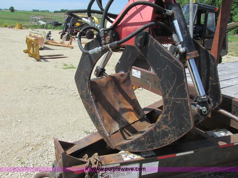 image for item K4736 2000 Contrail C20 log loader trailer