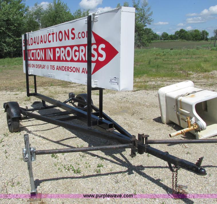 image for item K4738 Sign trailer
