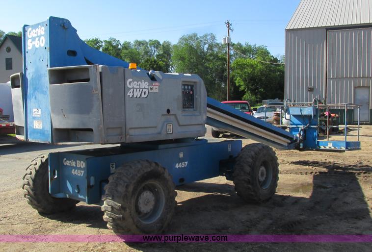 image for item K4740 Genie S60 boom lift