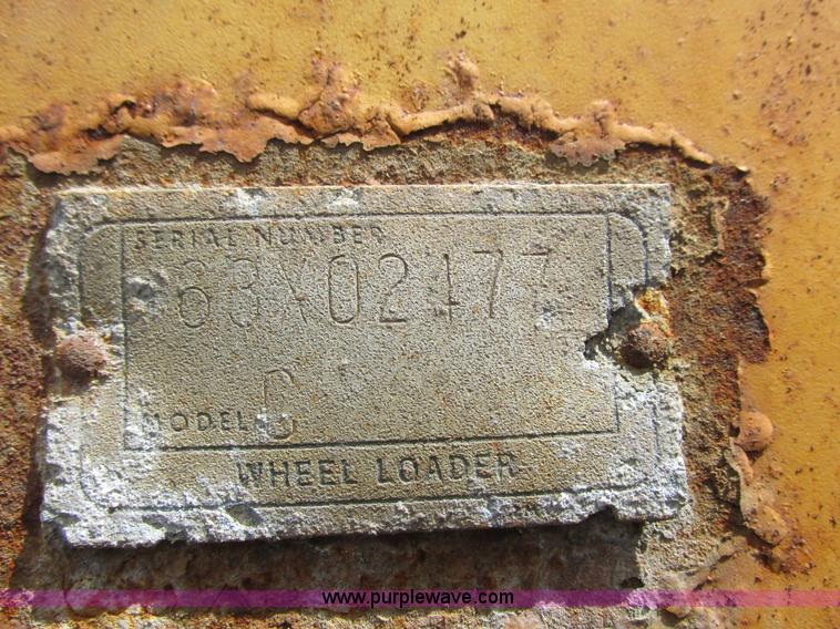 image for item K4745 1980 Caterpillar 980C wheel loader