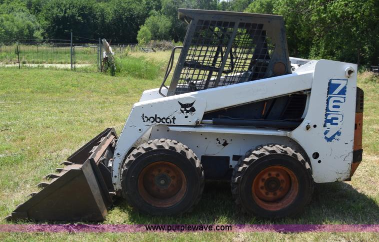 image for item K7291 1997 Bobcat 763 skid steer