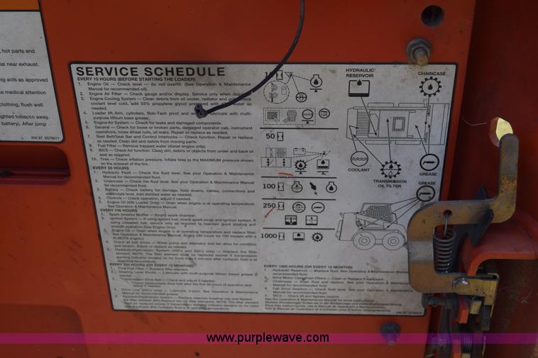 image for item K7291 1997 Bobcat 763 skid steer