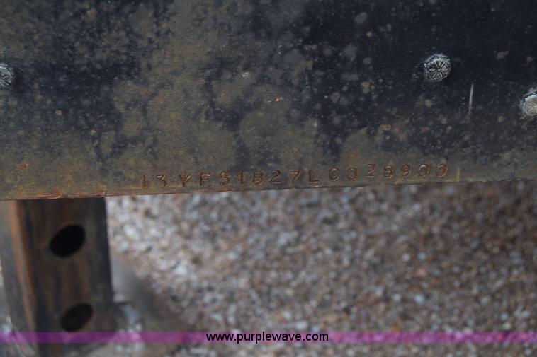 image for item K7328 1990 Star utility trailer