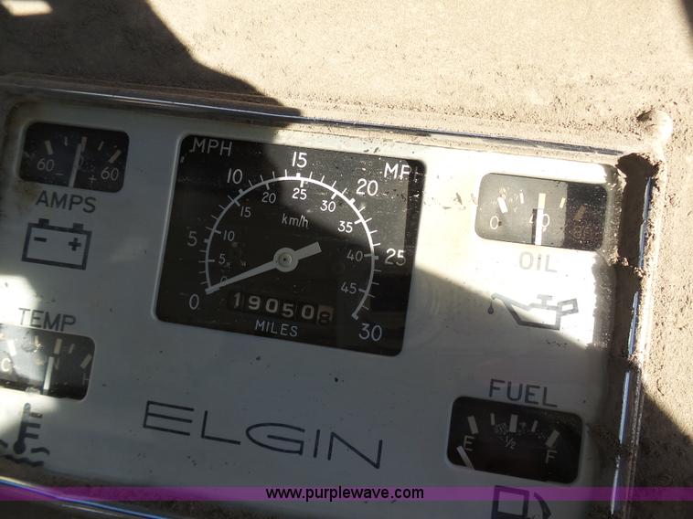 image for item K7676 Elgin Pelican S street sweeper