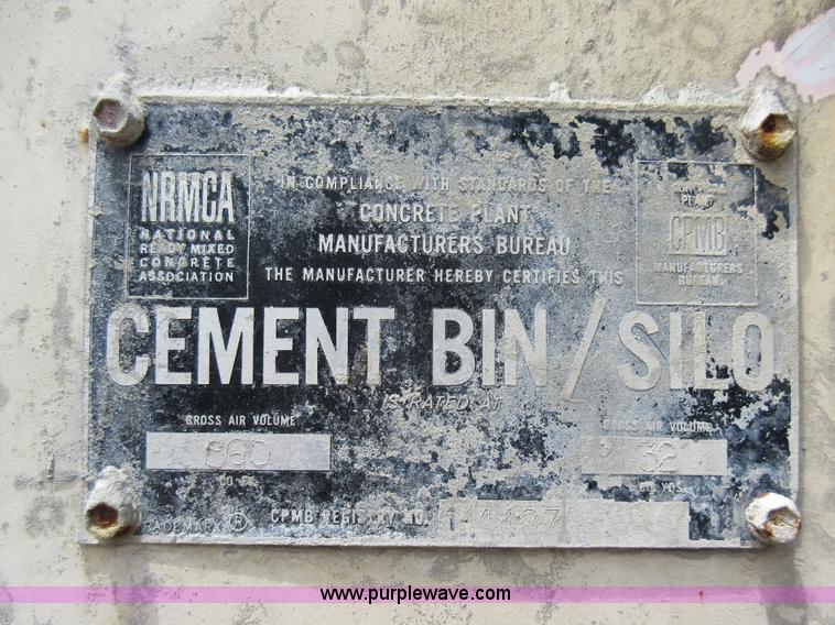 image for item K7833 Con-e-co concrete plant