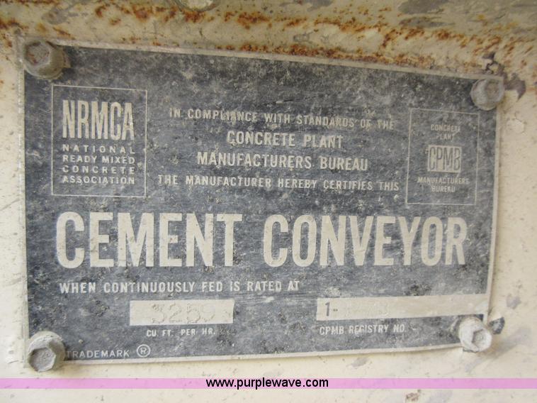 image for item K7833 Con-e-co concrete plant