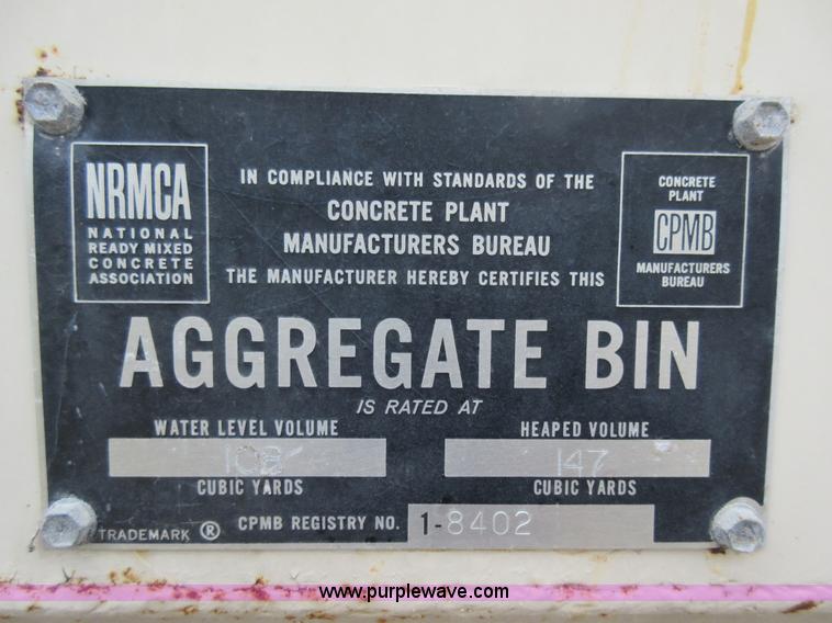 image for item K7833 Con-e-co concrete plant