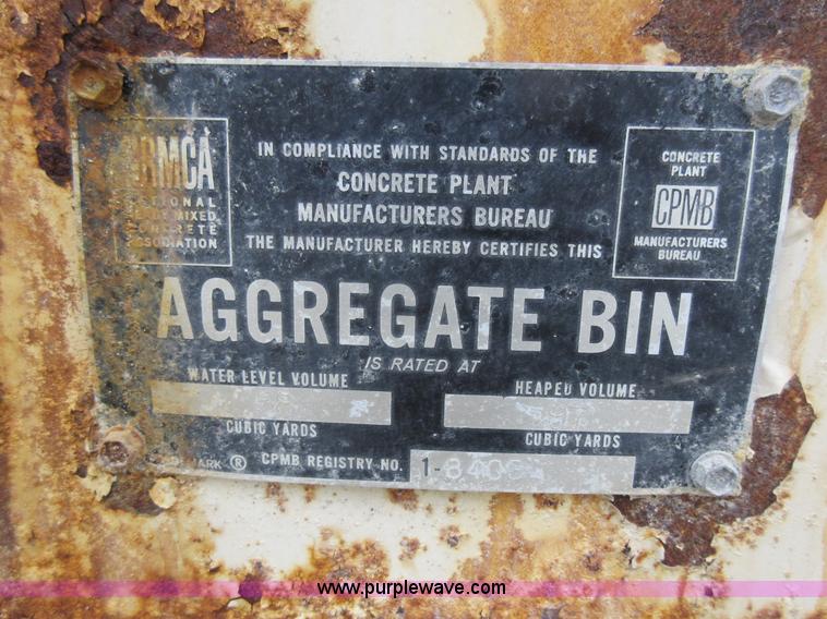 image for item K7833 Con-e-co concrete plant