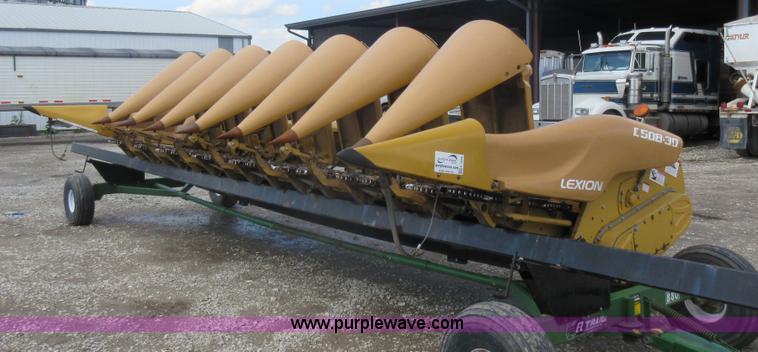 image for item K7838 Lexion C508-30 corn head<br />A bidding system error occurred in the last moments of bidding on this asset in our June 29th Ag Equipment Auction.