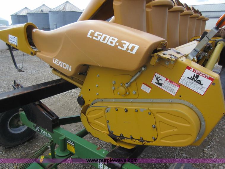 image for item K7838 Lexion C508-30 corn head<br />A bidding system error occurred in the last moments of bidding on this asset in our June 29th Ag Equipment Auction.