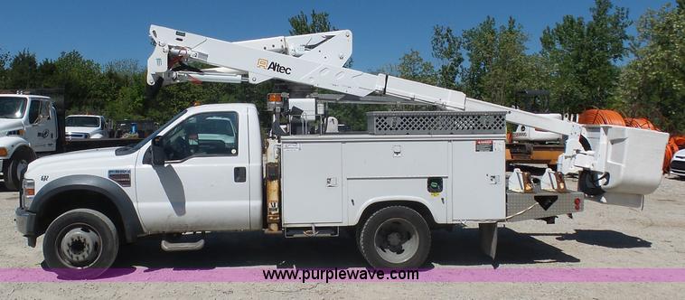 image for item K7915 2008 Ford F550 bucket truck