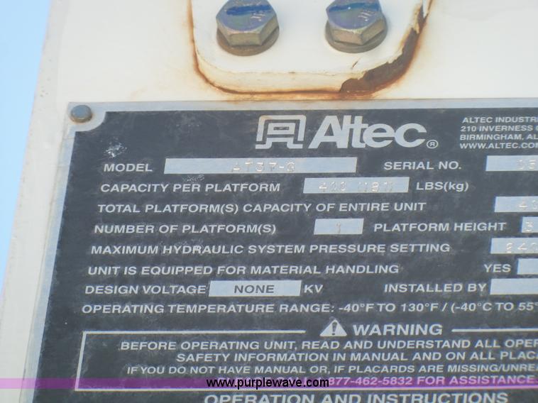 image for item K7915 2008 Ford F550 bucket truck