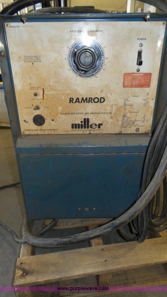 image for item K8339 Miller Ramrod DC sheilded arc welder